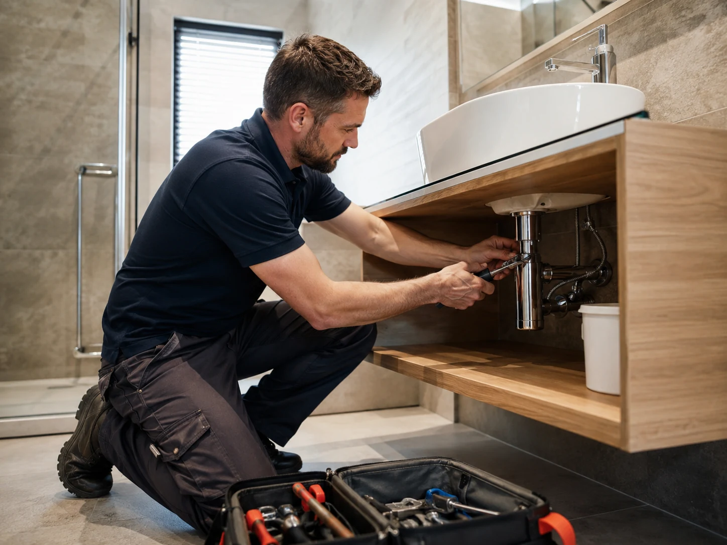 Sanitärleitungen und Service